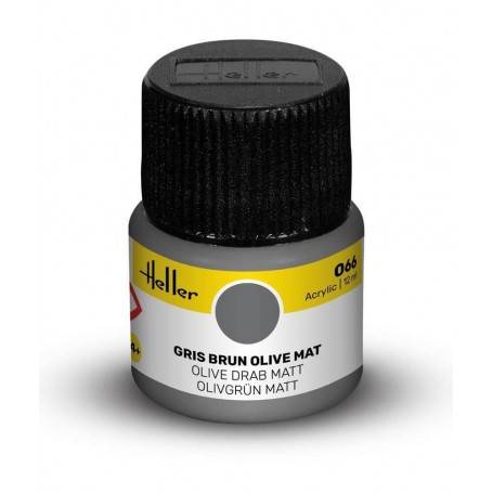 Tinta acrílica cinza-oliva 066 Heller - 1