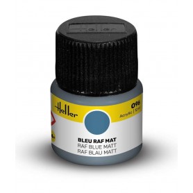 Pintura acrílica azul Raf Mate 096 Heller - 1
