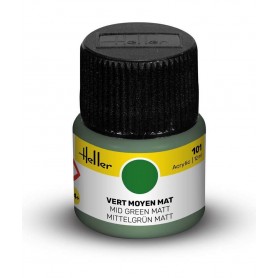 Tinta acrílica Verde Verde 101 Heller - 1