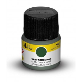 Pintura acrílica Militar Green Mate 102 Heller - 1