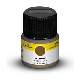 Tinta acrílica marrom 186 Heller - 1