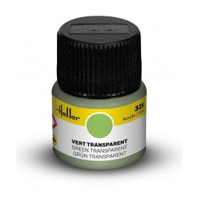 Tinta acrílica verde transparente 325 Heller - 1