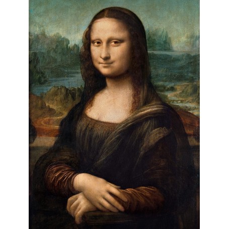 Puzzle Clementoni Leonardo da Vinci - Mona Lisa 1000 Peças Clementoni - 1