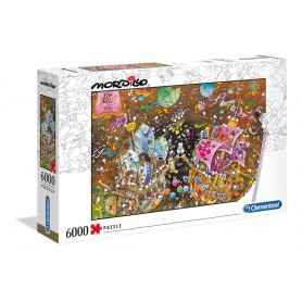 Puzzle CLEMENTONI Leonardo: Gioconda (1000 Peças)