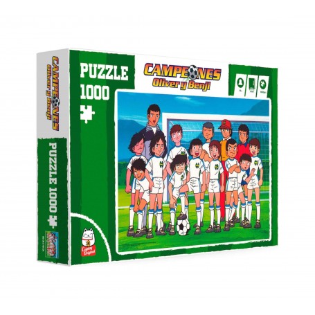 Puzzle Sdgames Team Photo Oliver e Benji 1000 Pieces SD Games - 1