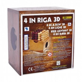 Jogo clássico 4 em 3D Stripe Logica Giochi - 1