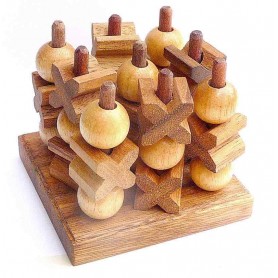 Três em Listras 3D Logica Giochi - 1