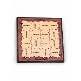 Bits & Bytes - Quebra-cabeças Em Madeira Siebenstein - 1