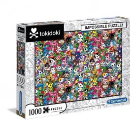 Puzzle Clementoni Tokidoki Impossible 1000 Peças Clementoni - 1