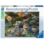 lobos Puzzle Ravensburger na Primavera 1500 Peças Ravensburger - 2