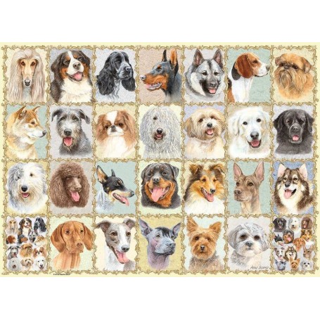 Puzzle Ravensburger Retratos de Cão 500 Peças Ravensburger - 1