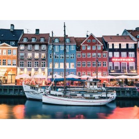 Puzzle Ravensburger Copenhaga, Dinamarca 1000 Peças Ravensburger - 1