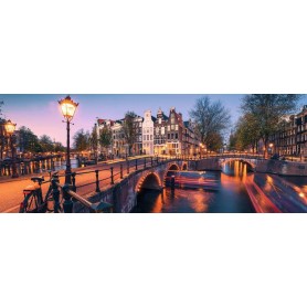 Puzzle Ravensburger Amsterdam Sunset de 1000 peças Ravensburger - 1