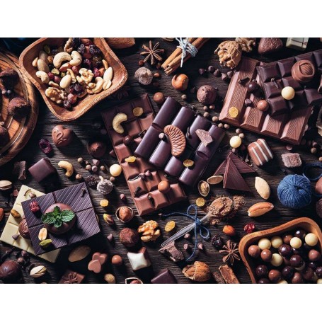 Puzzle Ravensburger Paraíso do Chocolate 2000 Peças Ravensburger - 1