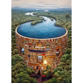Puzzle Clementoni Bibliodame 1000 Peças Clementoni - 1