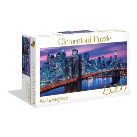Puzzle Clementoni Ponte de Brooklyn, Nova Iorque de 13200 Peças Clementoni - 1
