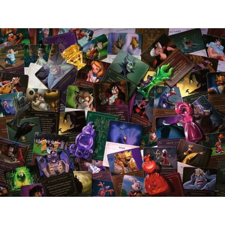 Puzzle Ravensburger Todos os Disney Villains 2000 Peças Ravensburger - 1