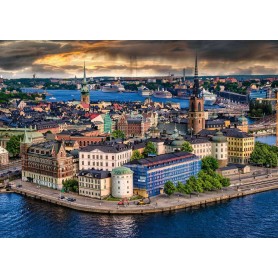 Puzzle Ravensburger Estocolmo, Suécia de 1000 Peças Ravensburger - 1