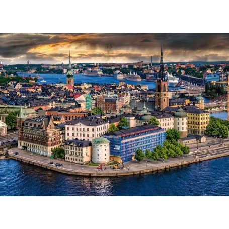 Puzzle Ravensburger Estocolmo, Suécia de 1000 Peças Ravensburger - 1