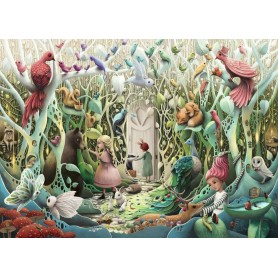 Puzzle Ravensburger Jardim Secreto 1000 Peças Ravensburger - 1