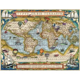 Puzzle Ravensburger Por todo o Mundo 2000 Peças Ravensburger - 1