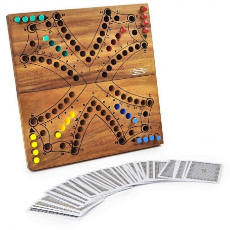 Um jogo de tabuleiro com as palavras jogos de lógica para crianças no  topo.