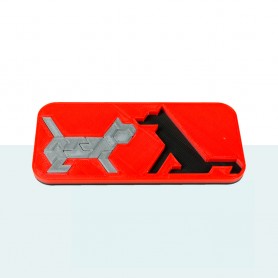 Cão e gato - Quebra Cabeça Kubekings - 1