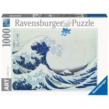 Puzzle Ravensburger A Grande Onda de Kanagawa 1000 Peças Ravensburger - 1