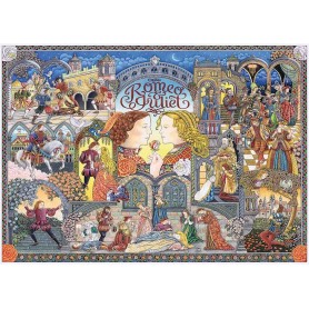 Puzzle Ravensburger Romeu e Julieta 1000 Peças Ravensburger - 1