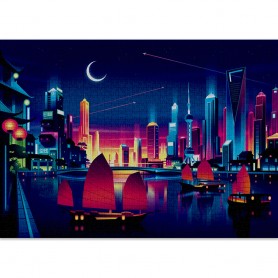 Puzzle cloudberries Skyline de 1000 Peças Cloudberries - 1