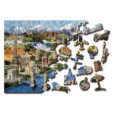 Puzzle Wooden City Benchmarks Wooden City - 1