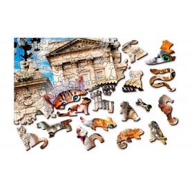 Puzzle Wooden City Gatinhos em Londres Wooden City - 1