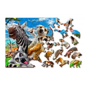 Puzzle Wooden City Bem-vindo a África Wooden City - 1