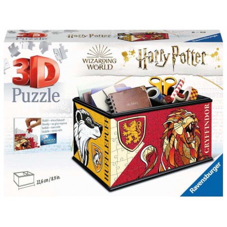 Puzzle 3D Ravensburger Harry Potter Chest 216 Peças Ravensburger - 2