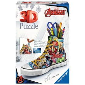 Puzzle 3D Ravensburger Marvel Sneaker 108 Peças Ravensburger - 1
