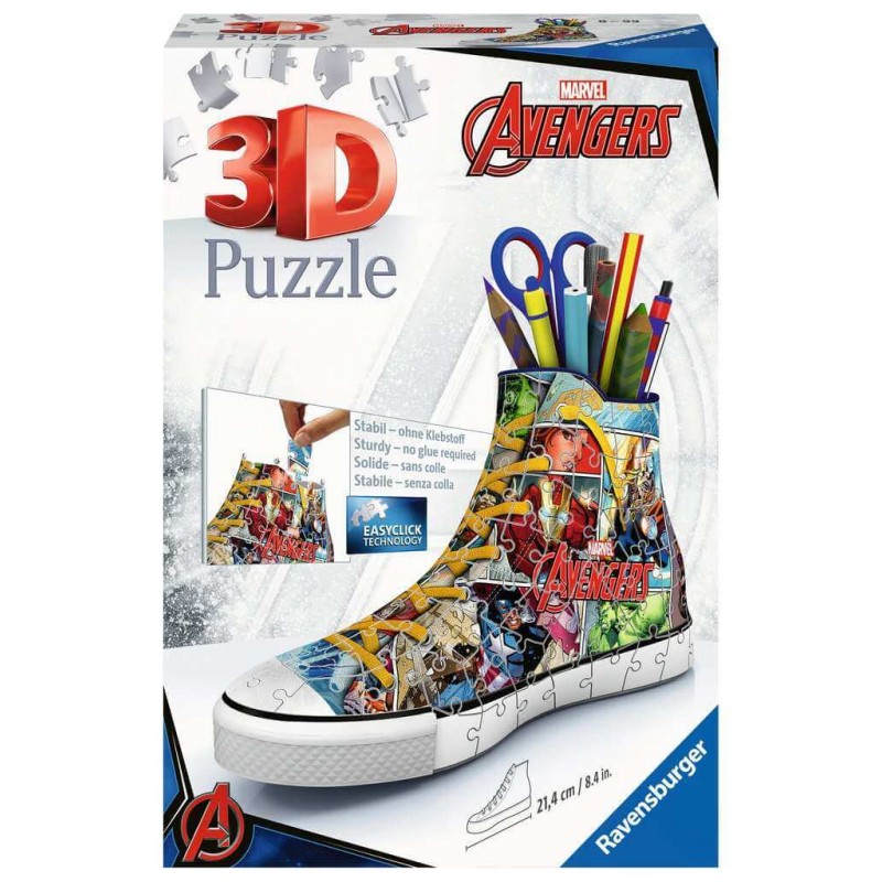 Puzzle 3D Bola 5-90 peças e conexões