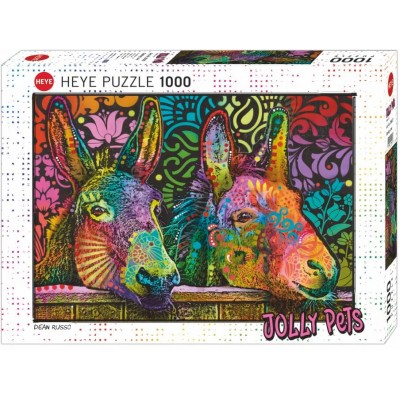 Puzzle Heye Burro Amor 1000 Peças Heye - 1
