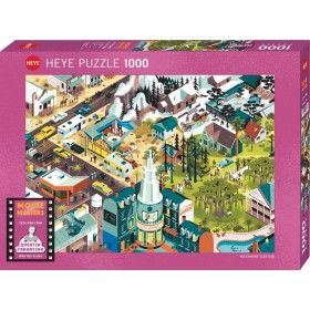 Puzzle Heye Filmes Quentin Tarantino de 1000 Peças Heye - 1