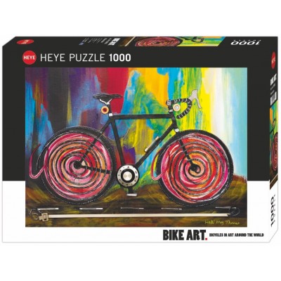 Puzzle Heye Momentum, Bicicleta Arte por 1000 Peças Heye - 1