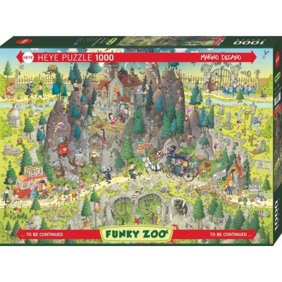 Puzzle Heye Transilvanian Habitat 1000 Peças Heye - 1