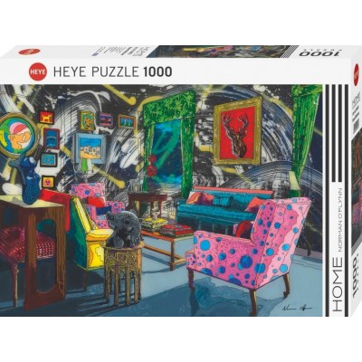 Puzzle Heye Quarto com veado 1000 Peças Heye - 1