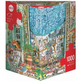 Puzzle Heye A Mente do Artista de 1000 peças Heye - 1