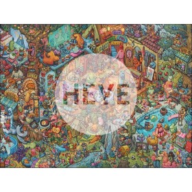 Puzzle Heye Diversão com Amigos 1500 Peças Heye - 1