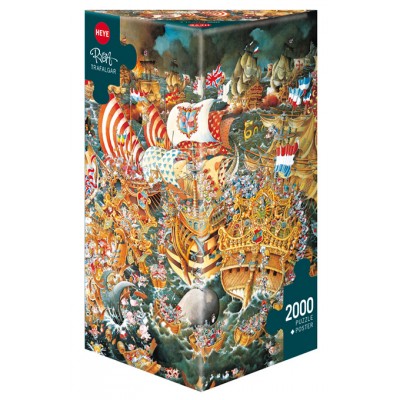 Puzzle Heye A Batalha de Trafalgar 2000 Peças Heye - 1