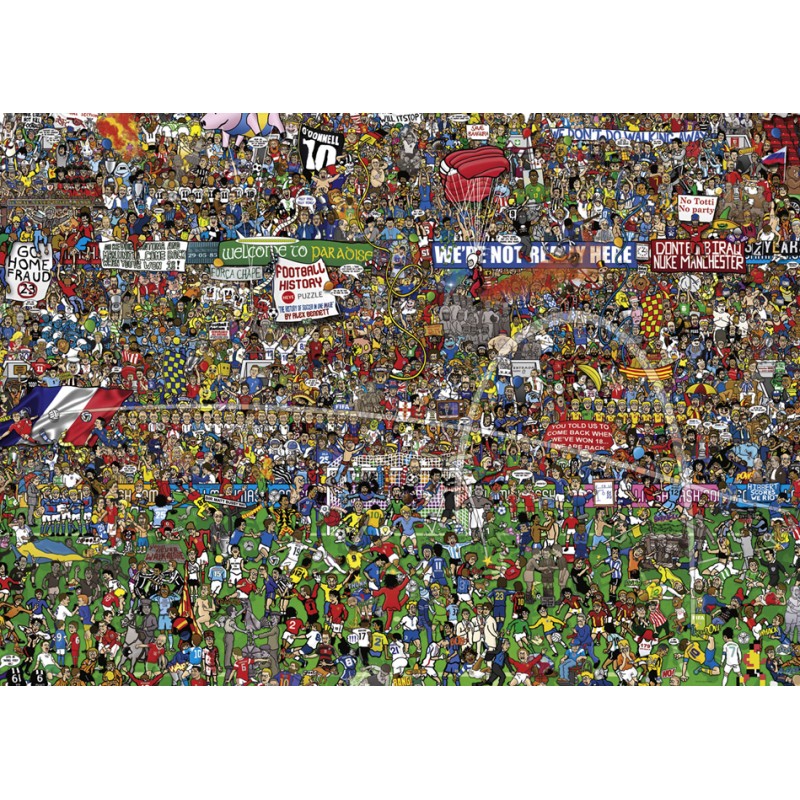 Os 10 melhores do futebol - puzzle online