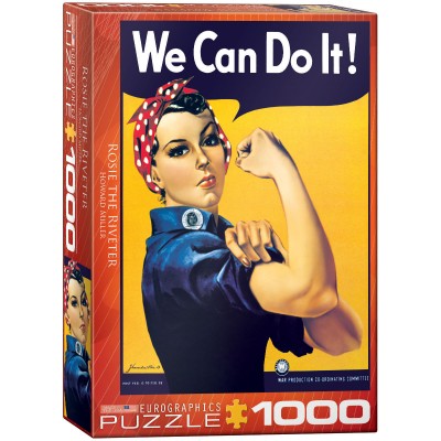 Puzzle Eurographics Rosie La Remachadora, 1000 Piezas Eurographics - 1