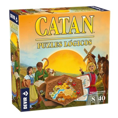 Quebra-cabeças lógicos catan - Devir