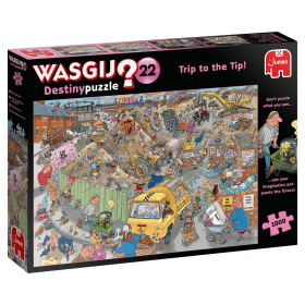 Puzzle Jumbo Wasgij Destiny 22 Viagem ao Aterro Sanitário 1000 Peças Jumbo - 1