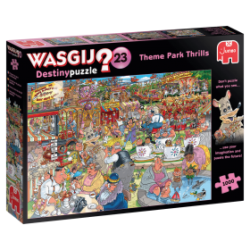 Puzzle Jumbo Wasgij Destiny 23 Parque Temático com 1000 peças Jumbo - 1
