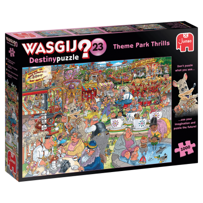 Puzzle Jumbo Wasgij Destiny 23 Parque Temático com 1000 peças Jumbo - 1